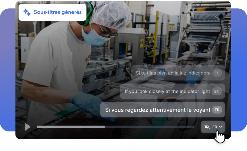 transformations automatiques des sous-titres par l'IA FR