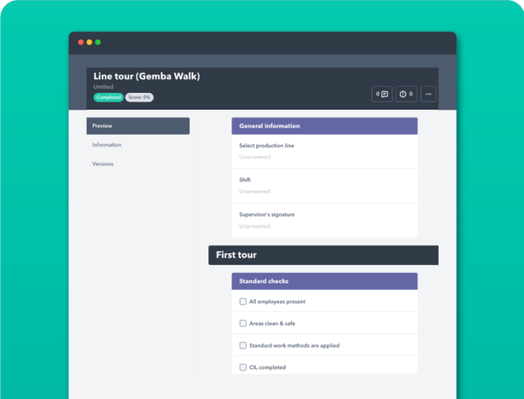 UC Cntinuous Improvement Leader Standard Work