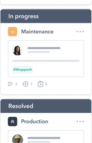 Issues Management Digital Kanban Board