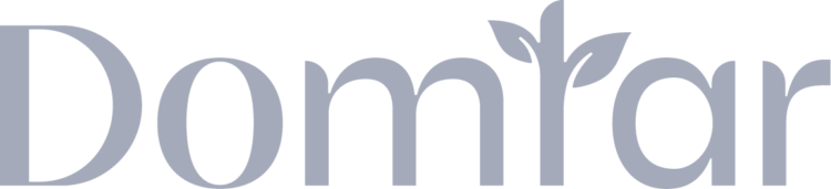 Domtar logo grey
