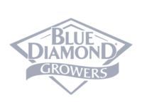 Blue Diamond logo gris